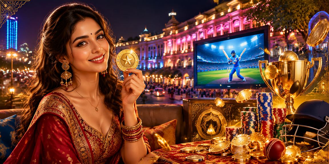 Golden coins jackpot prizes displayed for online casino